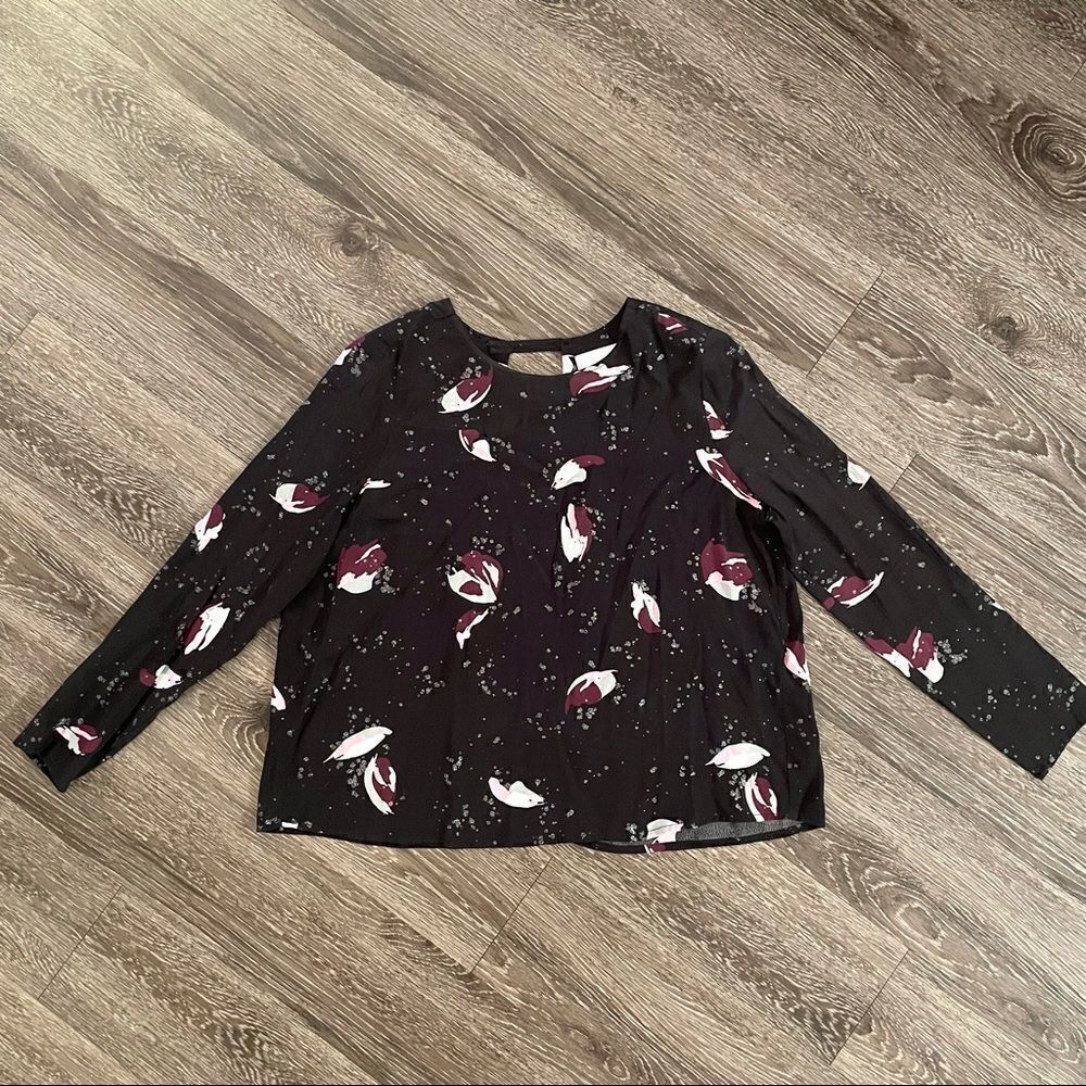Just Female Apollo blouse universe print
